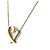 Autre Marque Collana con pendente Tiffany & Co. Loving Heart in oro giallo