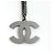 Collana Chanel Argento con logo Coco - vista 2