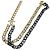 Collana Chanel Oro e Nero