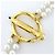 Collana Chanel a doppio giro di perle finte - vista 2