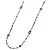 Collana lunga Chanel con logo Coco