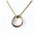 Collana con pendente Cartier Baby Trinity in oro giallo - vista 2