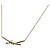 Autre Marque Collana con pendente Tiffany & Co. Knot YG Yellow Gold
