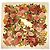 Foulard Chanel in seta rosso crema multicolore Coco Mark Camelia