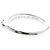 Autre Marque Tiffany Curved Band Ring aus Platin mit Diamant - Ansicht 2