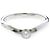 Autre Marque Tiffany Curved Band Ring aus Platin mit Diamant - Ansicht 5