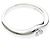 Autre Marque Tiffany Curved Band Ring aus Platin mit Diamant - Ansicht 9
