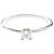 Autre Marque Tiffany Solitär-Diamantband Ring aus Platin