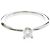 Autre Marque Tiffany Solitär-Diamantband Ring aus Platin - Ansicht 5