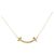 Autre Marque Collana Tiffany T Smile Micro Model in oro giallo 18K