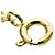 Autre Marque Collana Tiffany T Smile Micro Model in oro giallo 18K - vista 12