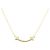 Autre Marque Collana Tiffany T Smile Micro Model in oro giallo 18K - vista 2