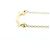 Autre Marque Collana Tiffany T Smile Micro Model in oro giallo 18K - vista 3