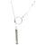 Collana Lariat Gucci in oro bianco 18K - vista 2