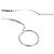 Collana Lariat Gucci in oro bianco 18K - vista 9