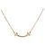 Autre Marque Collar Tiffany T Smile Micro Model en oro rosa