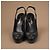 Chanel Slingbacks aus schwarzem Echtlizardleder - Ansicht 2