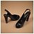 Chanel Slingbacks aus schwarzem Echtlizardleder - Ansicht 6