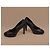Chanel Matelassé Pumps aus schwarzem Leder - Ansicht 11