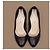 Chanel Schwarze Leder-Plateau-Pumps - Ansicht 11