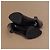 Chanel Schwarze Leder-Plateau-Pumps - Ansicht 13