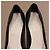 Chanel Schwarze Leder-Plateau-Pumps - Ansicht 17