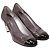 Chanel Lackleder Pumps Cap Toe