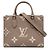 Louis Vuitton Brown Bicolor Monogram Empreinte Giant OnTheGo PM
