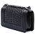 Chanel Black Small Braided Woven Lambskin Boy Flap - vista 2