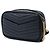 Autre Marque Saint Laurent Lou Camera Bag Mini Grain de Poudre Chevron Monogram Schwarz - Ansicht 2