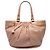 Tote Miu Miu in pelle di agnello rosa con tasche laterali