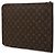 Louis Vuitton Brown Monogram Poche Documents Portfolio - vista 2