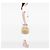 Céline Borsa Celine Beige Shearling Triomphe Frame - vista 6