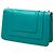 Bulgari Bvlgari Serpenti Forever Chain Crossbody in vitello blu - vista 2
