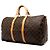 Louis Vuitton Brown Monogram Keepall Bandouliere 50 - vista 2