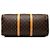 Louis Vuitton Brown Monogram Keepall Bandouliere 50 - vista 3