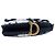 Borsa Saddle Dior in tela blu ricamata tie dye - vista 3