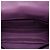 Chanel Mini Quilted Shiny Lambskin Button On Top Flap Viola - vista 4