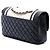 Chanel Black Paris Cosmopolite Small Bicolor Textured Lambskin Flap - vista 2