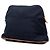 Hermès Blue Toile Bolide Trousse De Voyage Pouch GM - vista 2