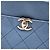 Borsa Camera Chanel Blue Small Quilted Metallic Goatskin Casual Trip - vista 5
