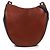 Céline Celine Red Medium Bicolor Calfskin Trotteur Hobo