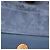 Pouch cintura Saddle Dior in pelle di vitello grana blu - vista 5