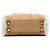 Lady Dior Mini in camoscio Cannage marrone con rifiniture in shearling - vista 3