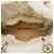 Lady Dior Mini in camoscio Cannage marrone con rifiniture in shearling - vista 4