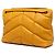 Autre Marque Saint Laurent LouLou Puffer Schultertasche aus gelbem gestepptem Lammleder mit Monogramm Medium - Ansicht 2