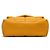 Autre Marque Saint Laurent LouLou Puffer Schultertasche aus gelbem gestepptem Lammleder mit Monogramm Medium - Ansicht 3