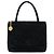 Borsa Tote Chanel Medallion in velluto nero