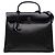 Hermès Black Toile H Berline Herbag Zip 31