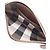 Pouch da polso Peyton Burberry in tela House Check marrone - vista 4